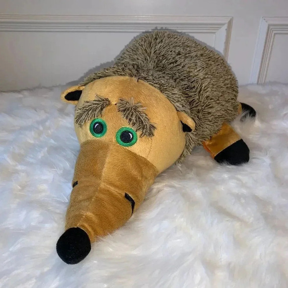 FLIP A ZOO Plush 2-in-1 Toy 17" Happy the Hedgehog & Rio the Tiger - Picture 12 of 12